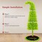 6FT Grinchs Christmas Tree with Flexible Branches (Green-01) 17.3"D x 17.3"W x 71.6"H